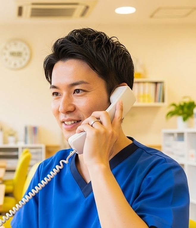 奈良県グループホームのスタッフがお電話でご相談を承ります